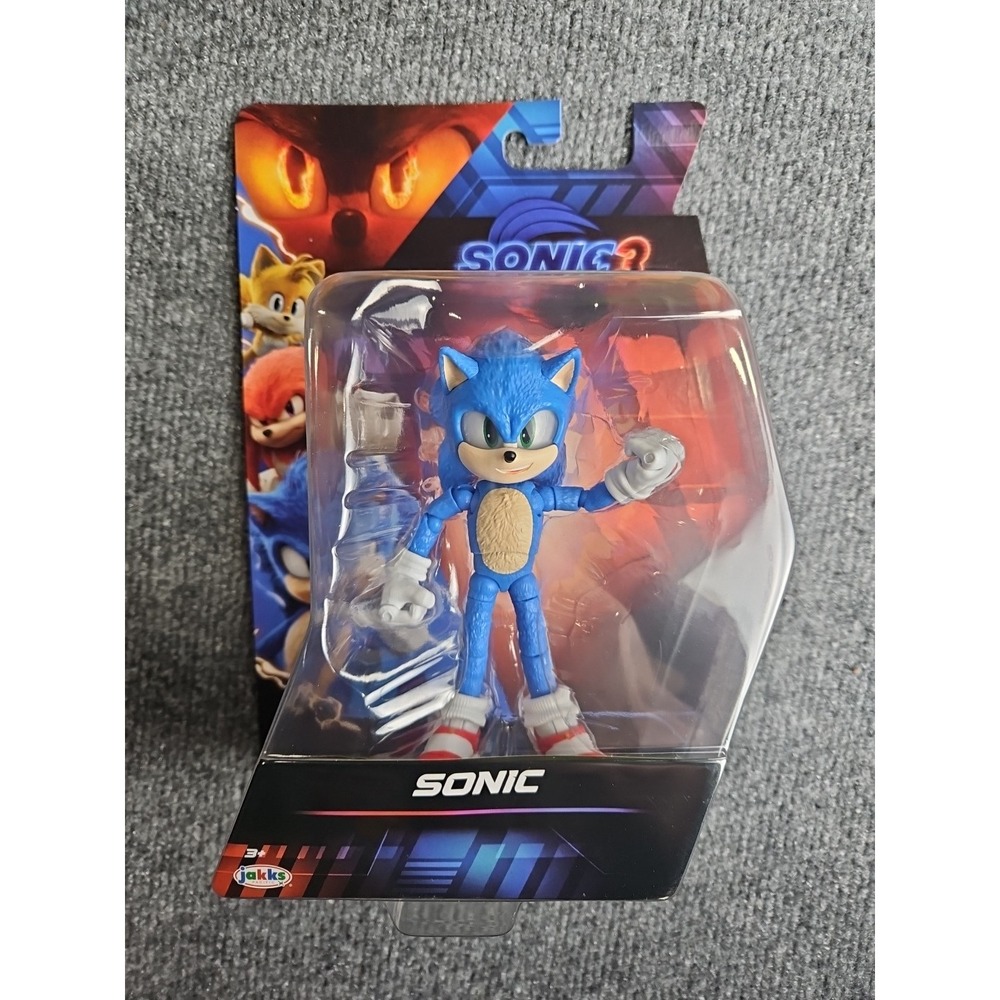 Sonic The Hedgehog 3 Movie Action Figure Jakks Pacific New in Package